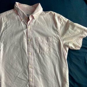 Mens Short Sleeve Button Down